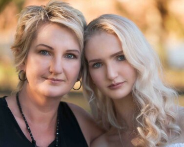 mother and daughter